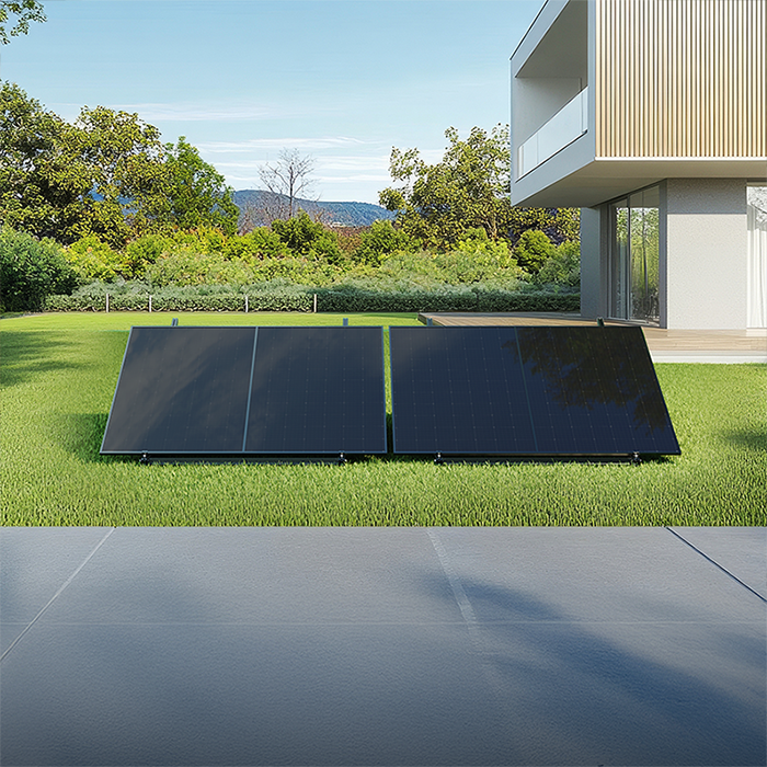 Powerness Aufständerung Solarmodul Halterung Balkonkraftwerk für Garten