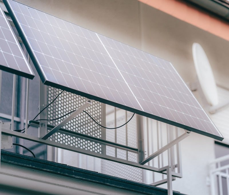 Powerness Aufständerung Solarmodul Halterung Balkonkraftwerk für Garten
