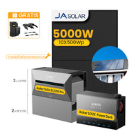 Anker SOLIX Solarbank Power Dock Komplettset mit Installation