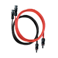4 x Solarpanel-Verlängerungskabel mit MC4-Stecker - 2m